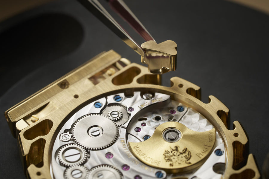 Piaget relaunches their legendary model Polo in gold 