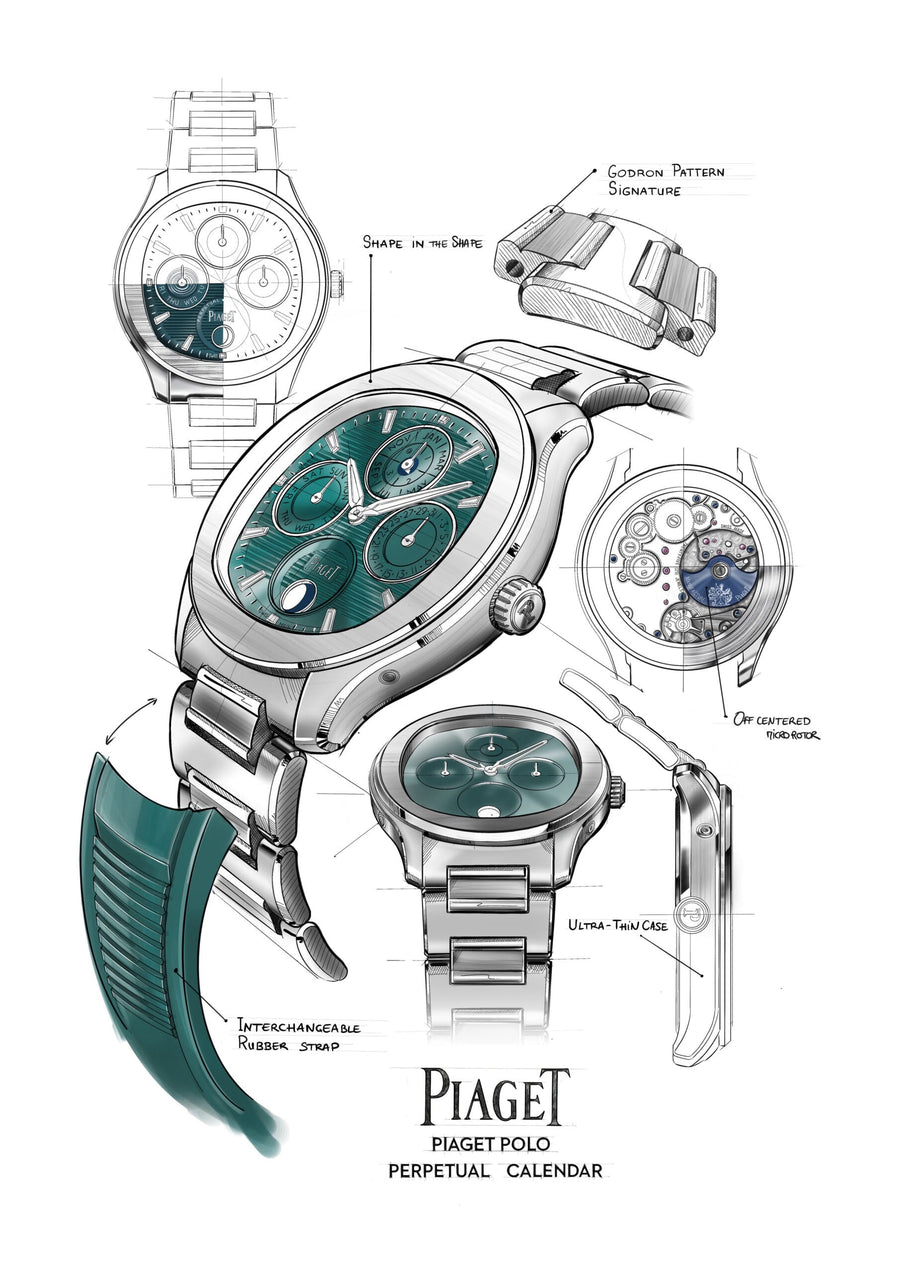New Piaget Polo Perpetual Calendar Ultra-Thin 