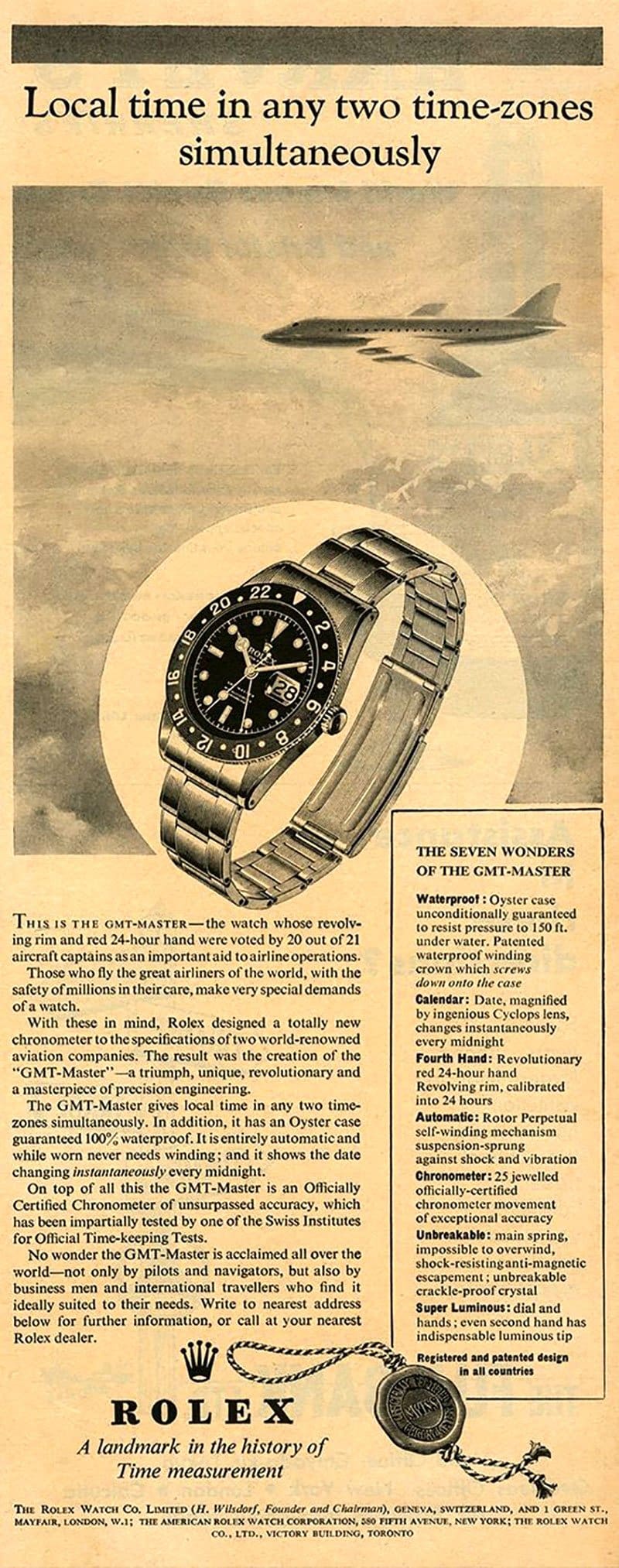 Rolex GMT-Master 70 years 