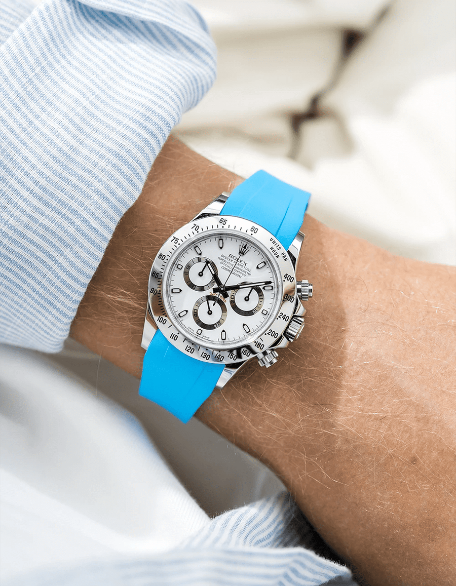 Rolex daytona strapguide. Foto: Wristbuddys.