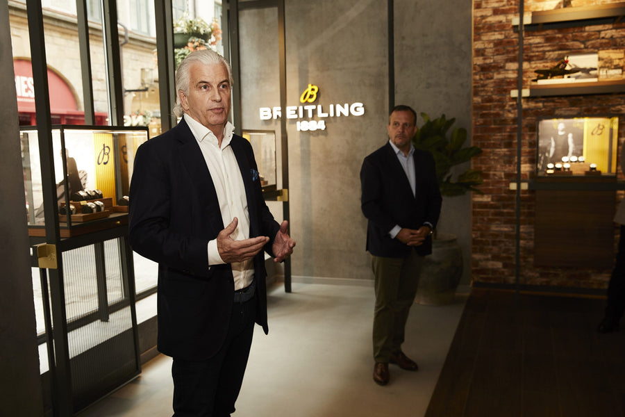 Stephane Dehner. Operation Director, Breitling Scandinavia