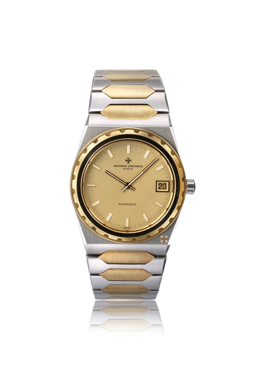 Nya Girard-Perregaux Laureato i guld med tavla av onyx