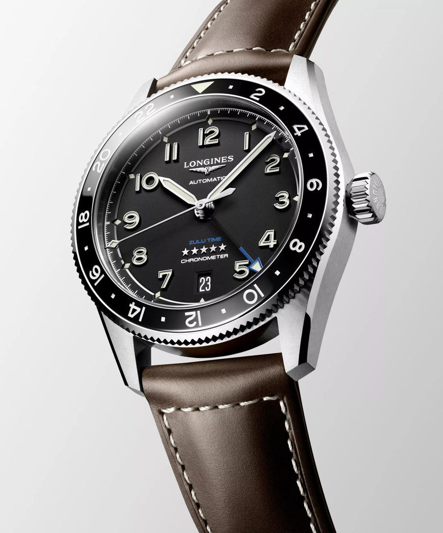 New Longines Spirit Zulu Time in 39mm 