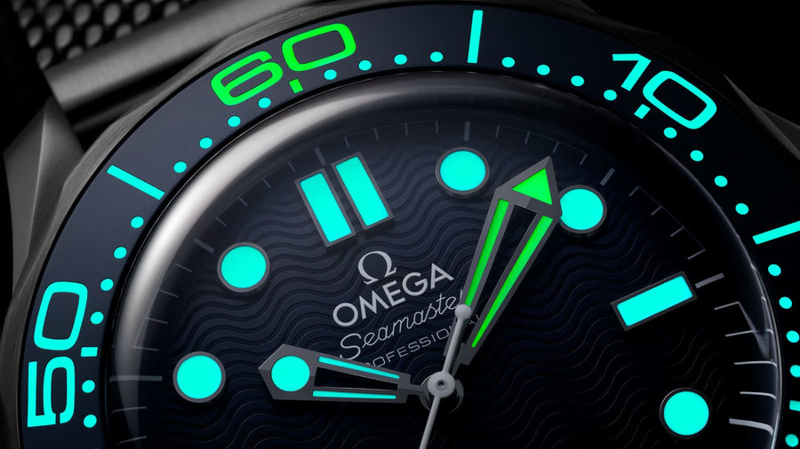 New Omega Seamaster Diver 300M 60 Years of James Bond 