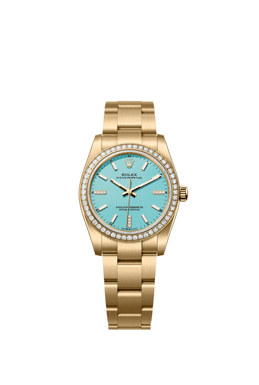 Rolex Oyster Perpetual, 34 mm. Photo: Rolex.