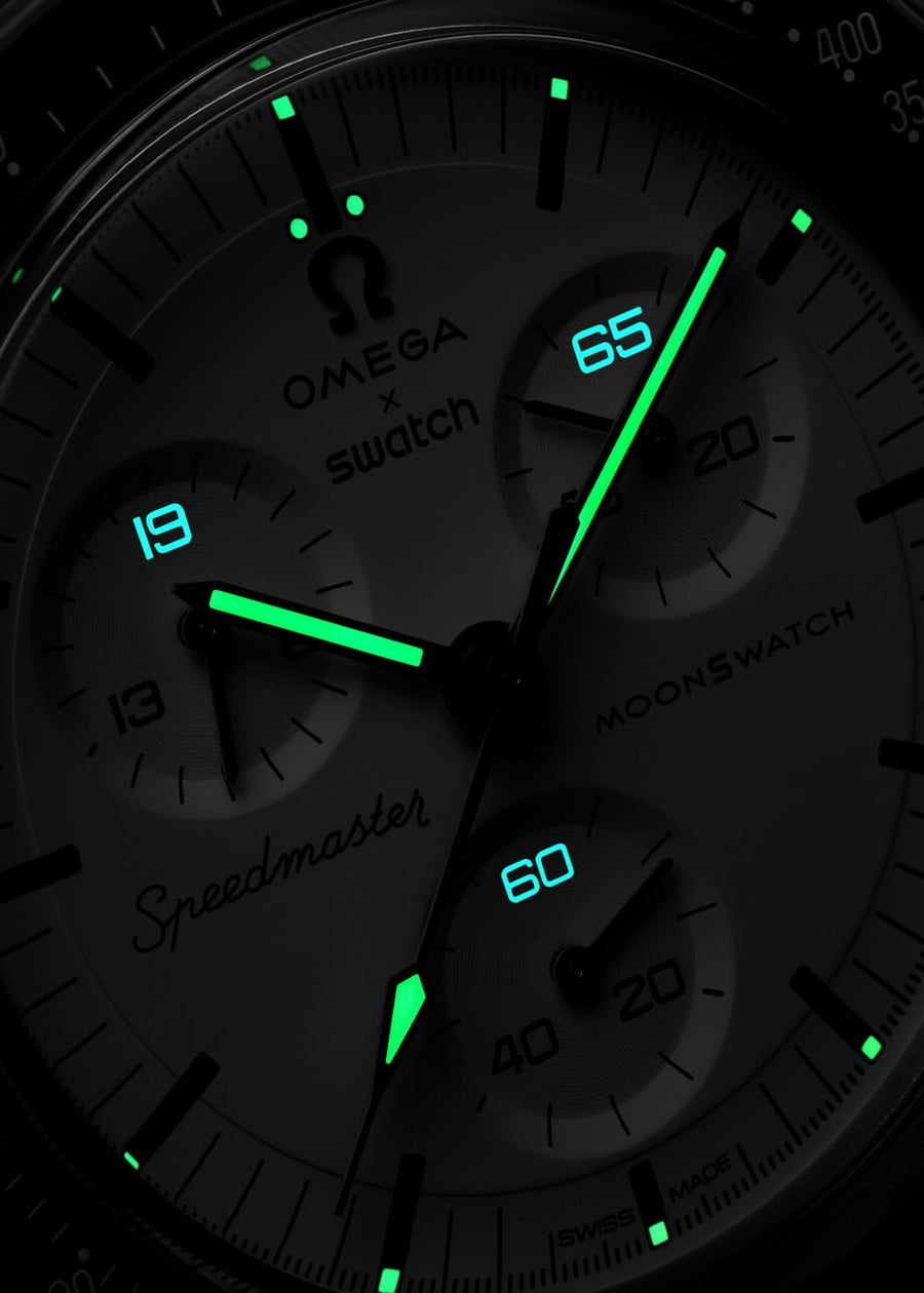 Nya Omega x Swatch Bioceramic MoonSwatch Mission to the Moon – 1965 Edition
