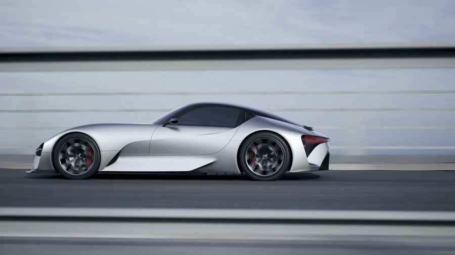 Lexus första eldrivna supersportbil