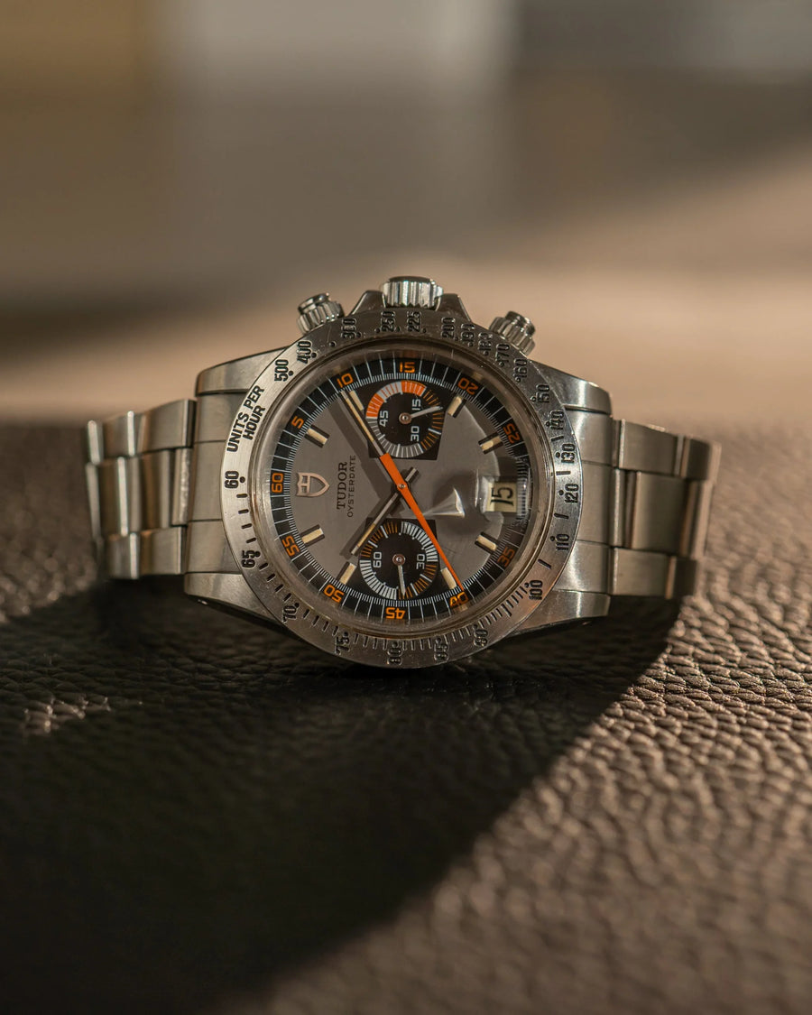 alt="Tudor Monte Carlo 7159/0 – kronograf 70-tal"