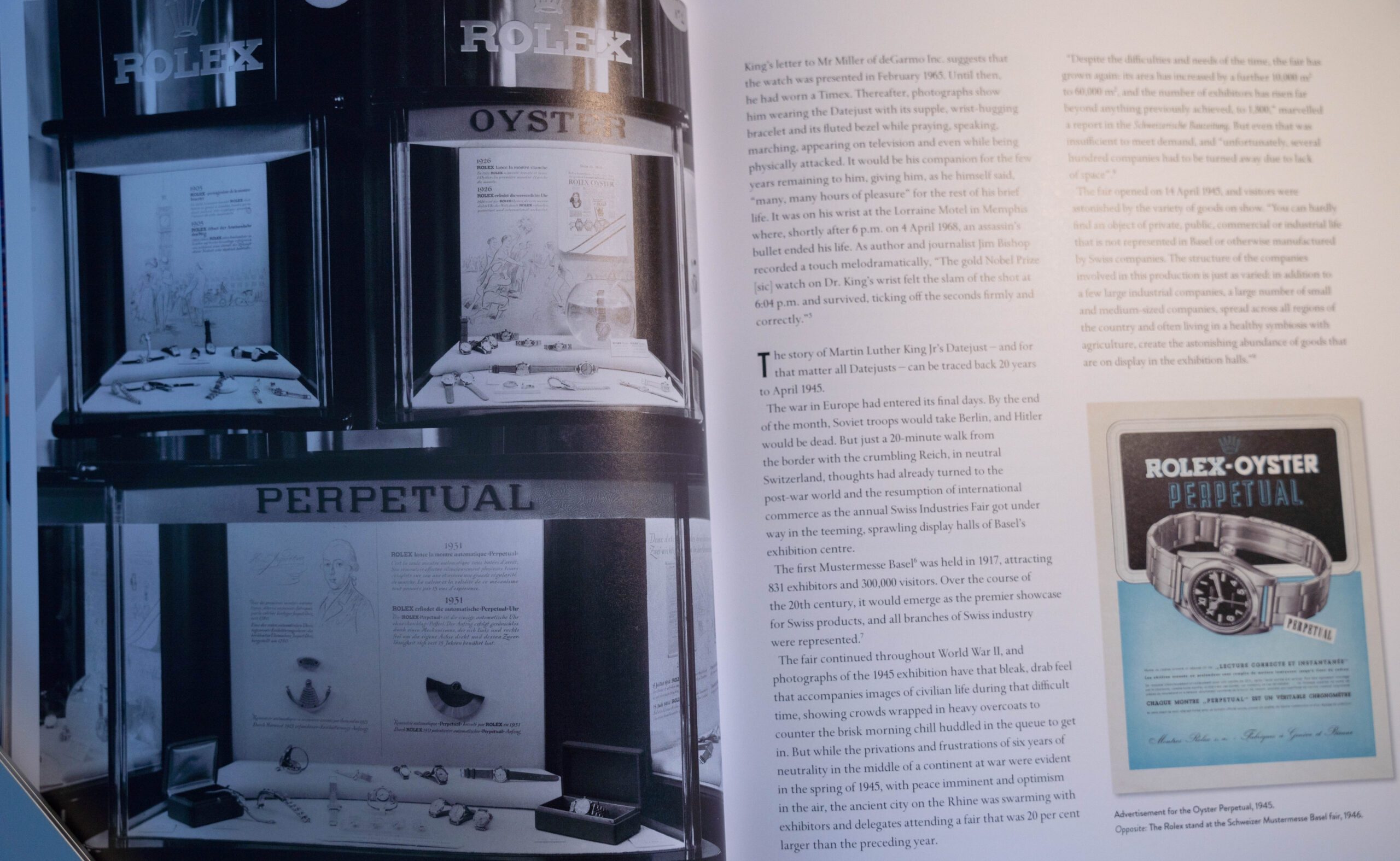 Oyster Perpetual Datejust, bok.