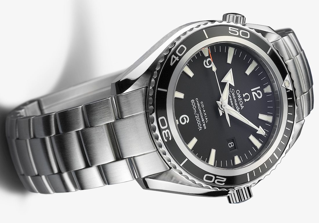Omega Seamaster Planet Ocean Reference 2200.50.00 Steel on steel with black bezel