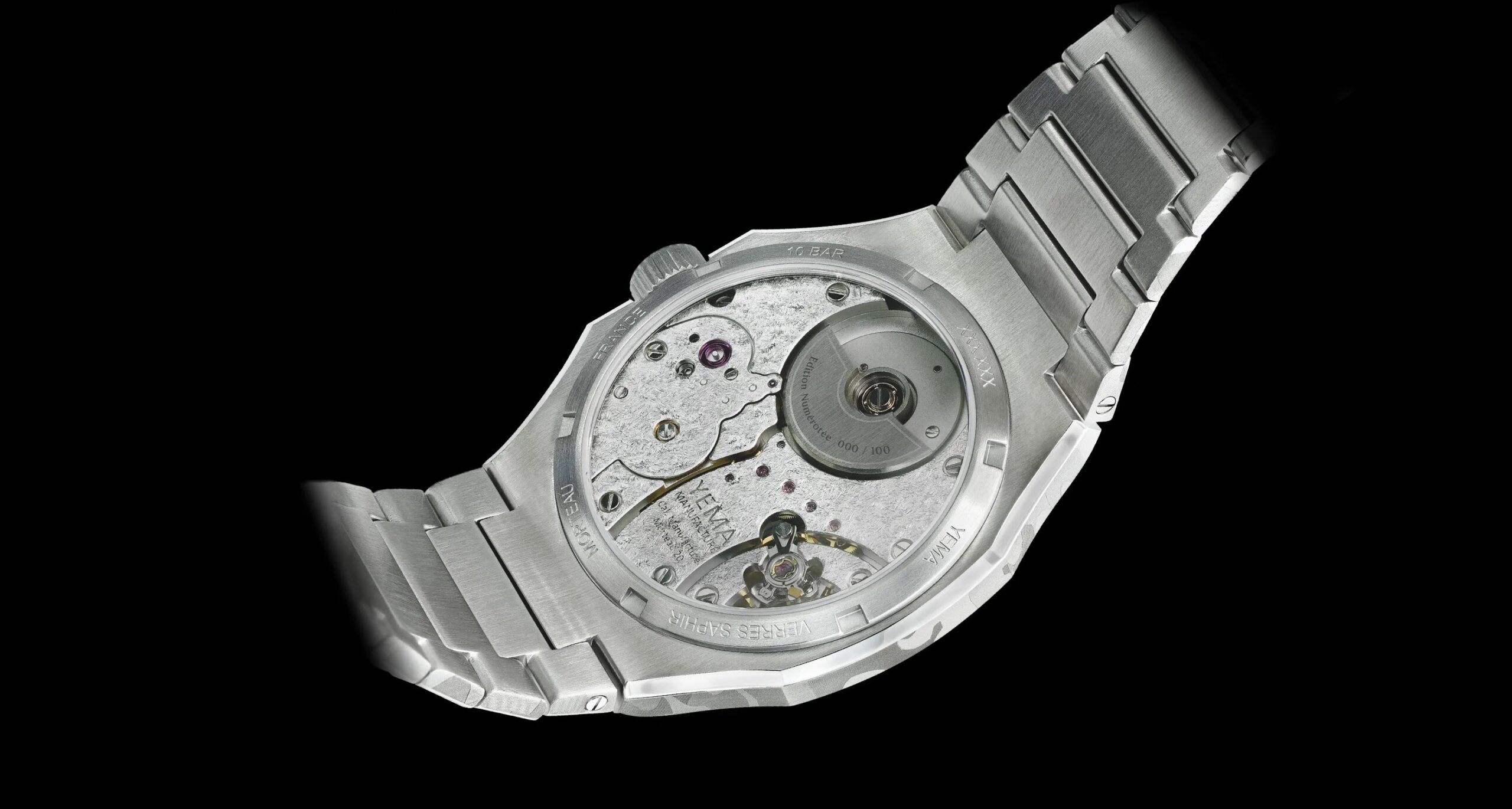 Yema Wristmaster, Snow-Camo. 