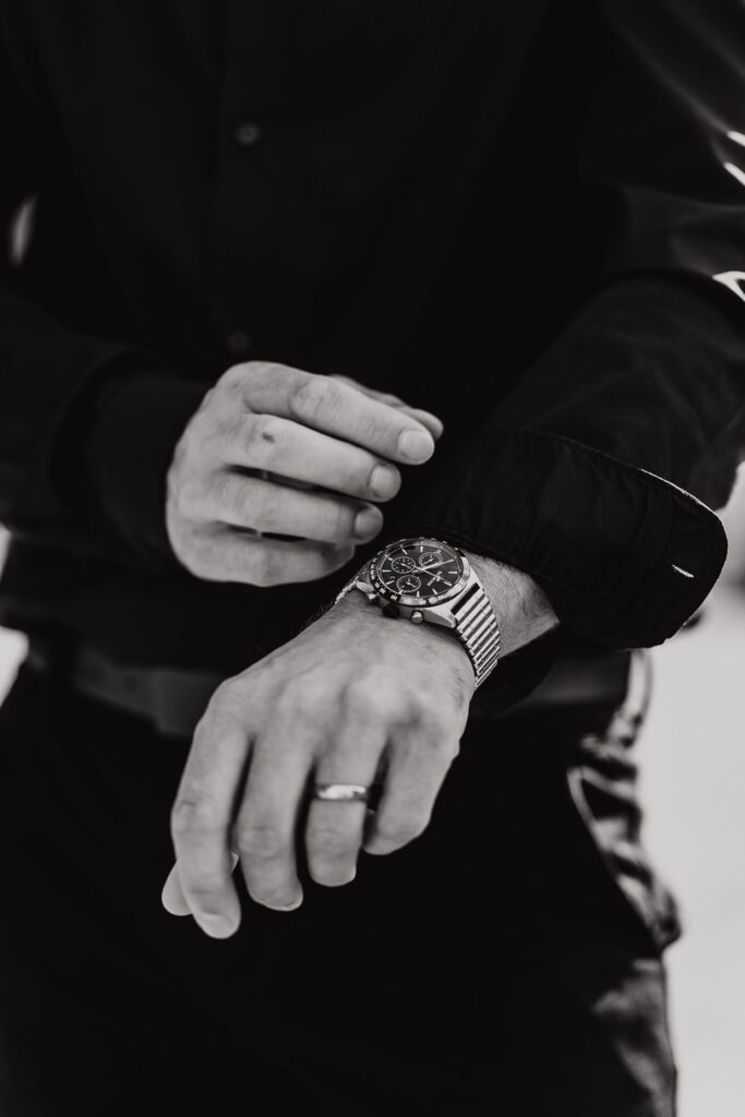 Börje Salming Watch worn on wrist