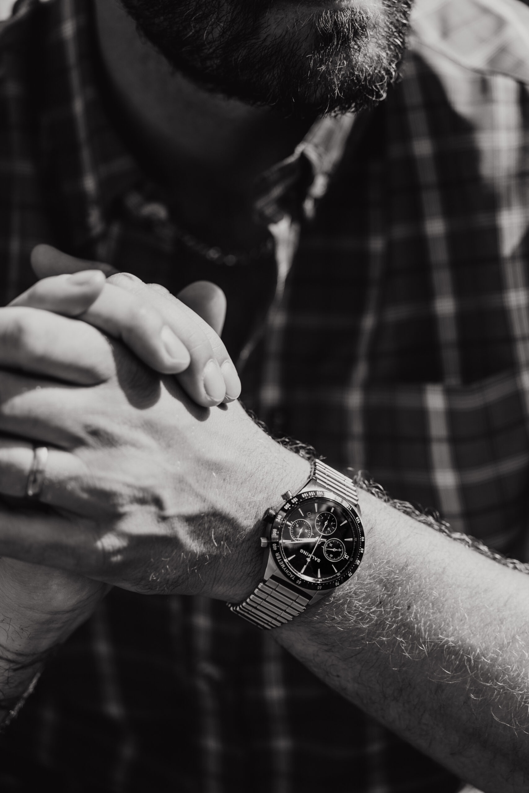 Börje Salming Watch worn on wrist