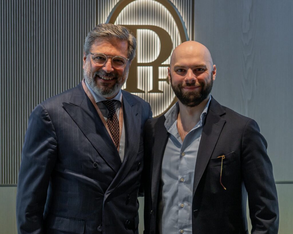 Parmigiani CEO and Albin Johansson watch expert