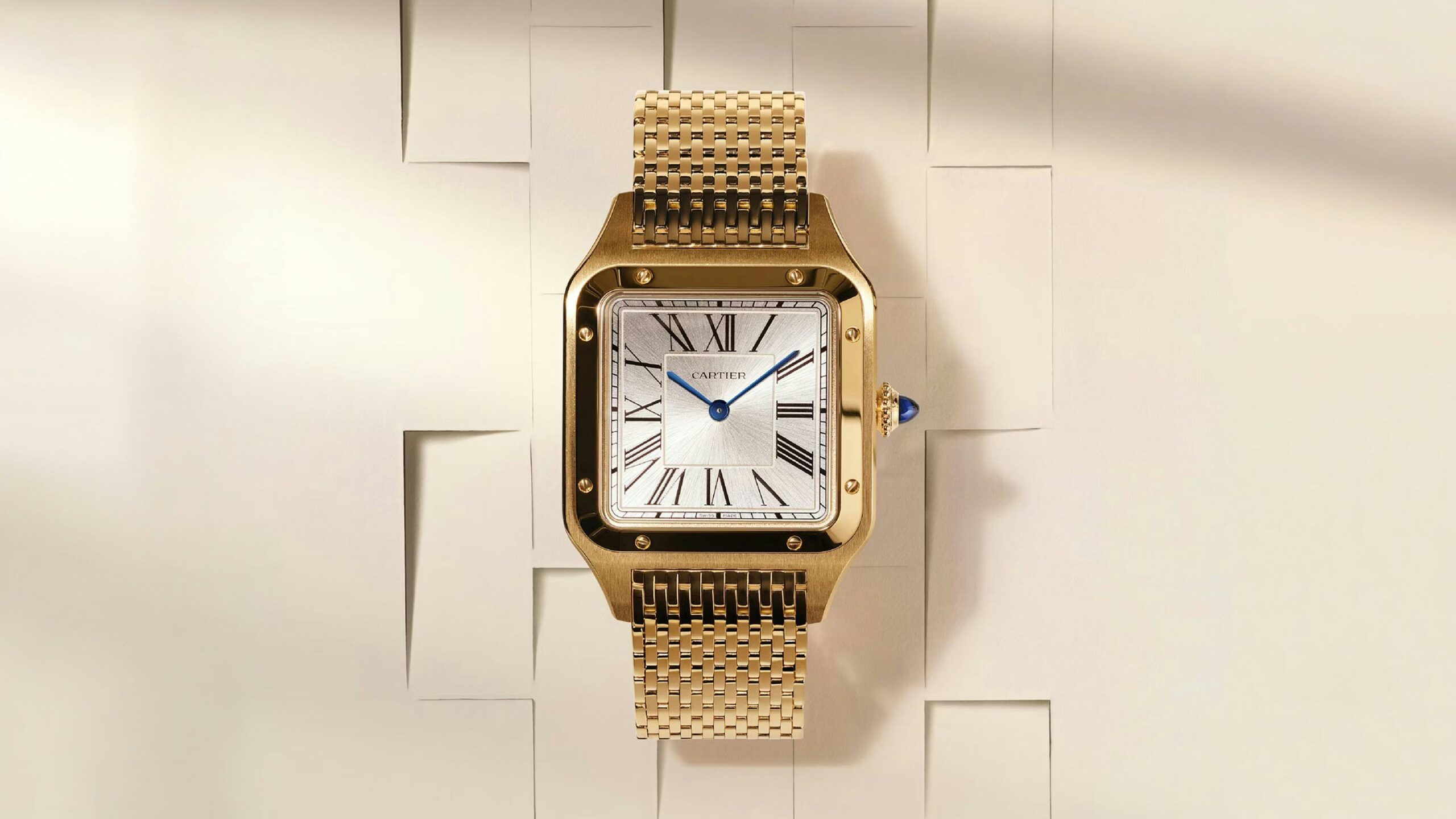 Cartier Santos-Dumont, 2026. guld. Foto: Cartier.