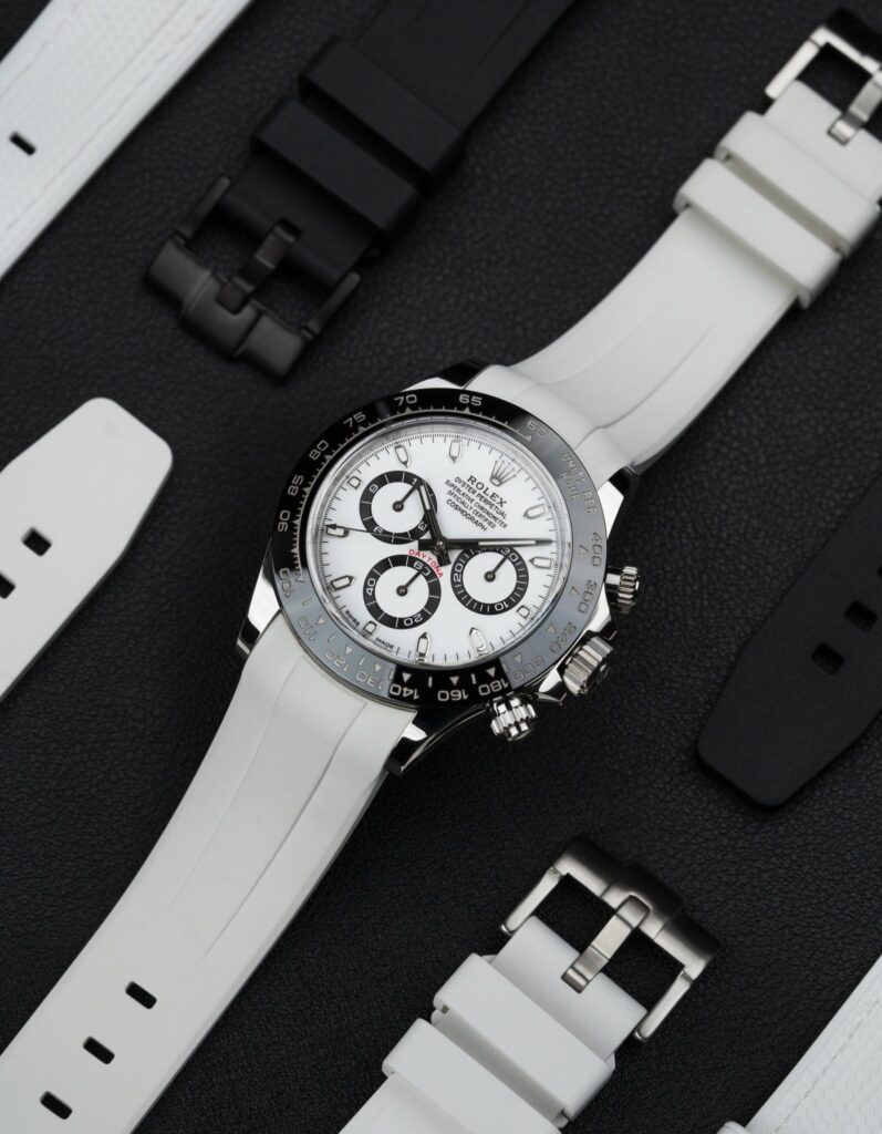 Rolex daytona strapguide. Foto: Wristbuddys.