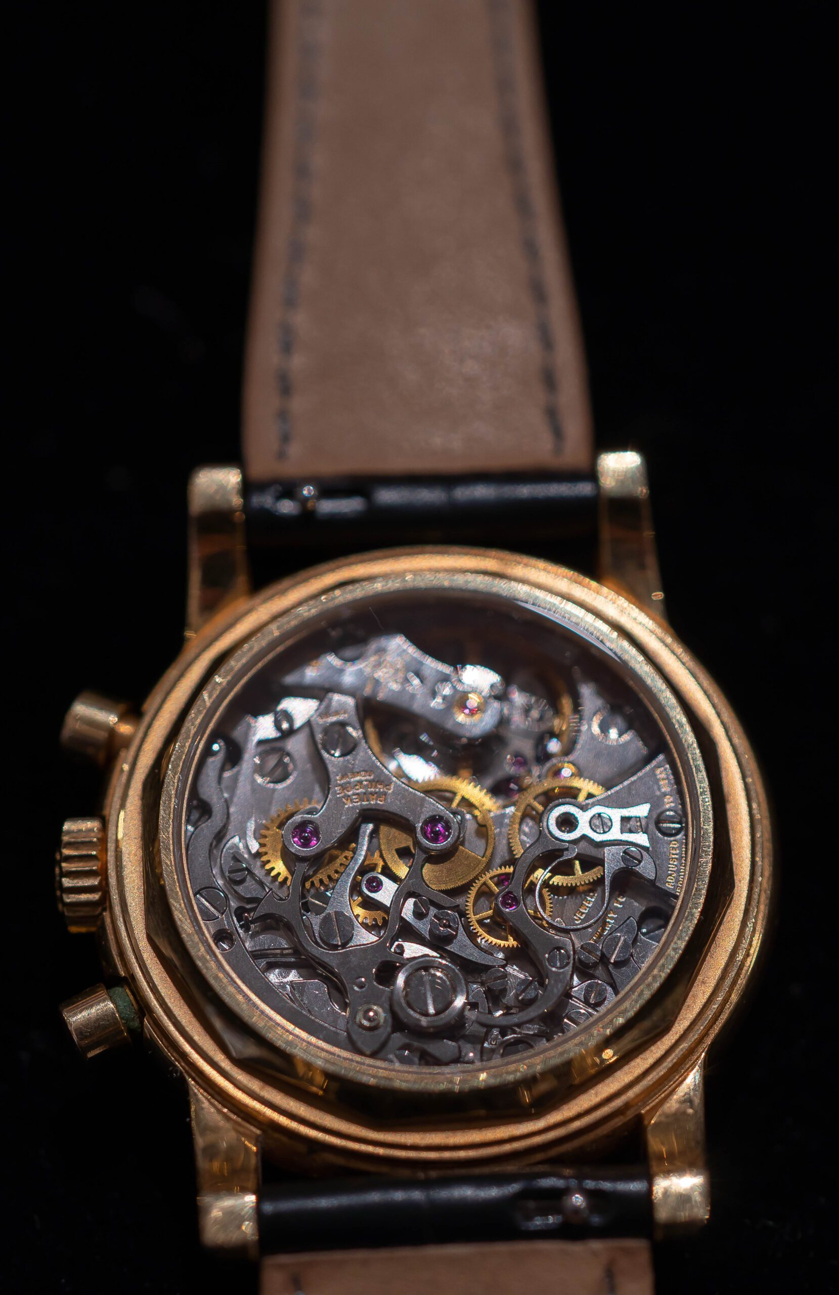 PATEK PHILIPPE, Grand Complications, Perpetual Calendar, kronograf, armbandsur, 36 mm, 18K guld, Extract from the Archives, tillverkad 1989, såld 27 November 1989.