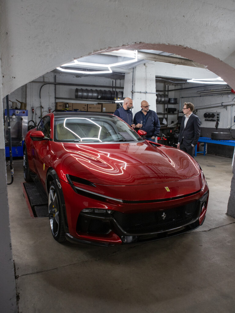Ferrari Purosangue car
