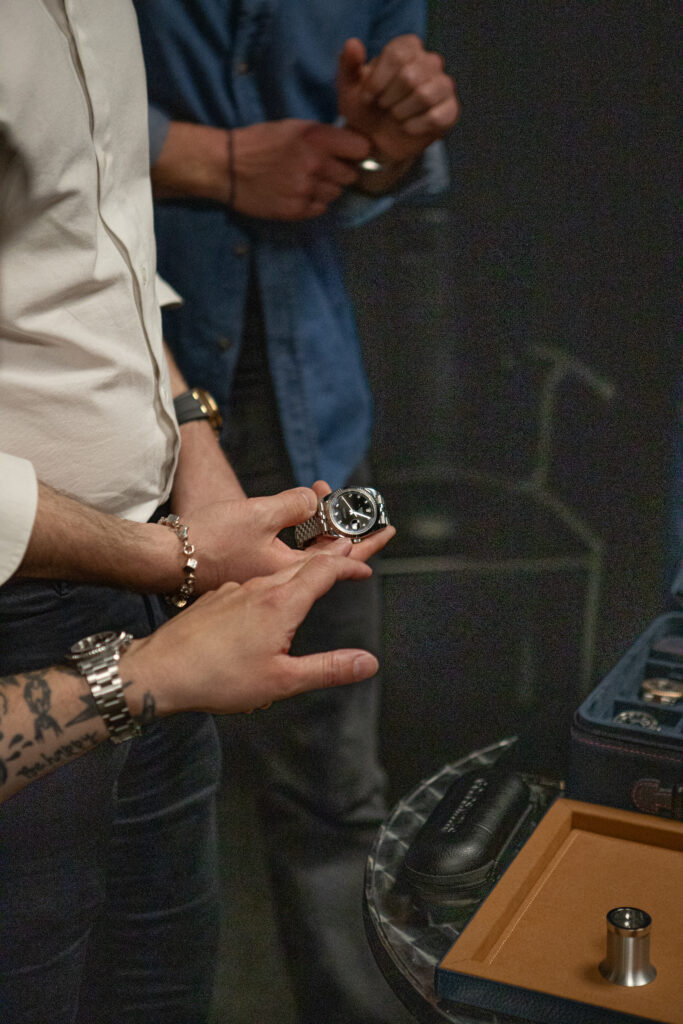 Stories of Time in Stockholm showing Rolex watches